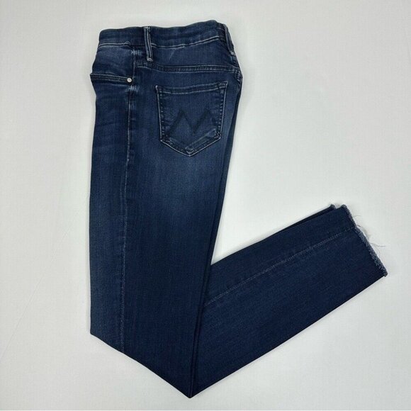 Mother Denim Women’s Looker Ankle Fray Tonge and Chic Designer Jeans W24-26/L26 - Picture 3 of 11
